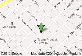 Mapa: Consultório - Atendimento Clínico: crianças, adolescentes, jovens, adultos e casais